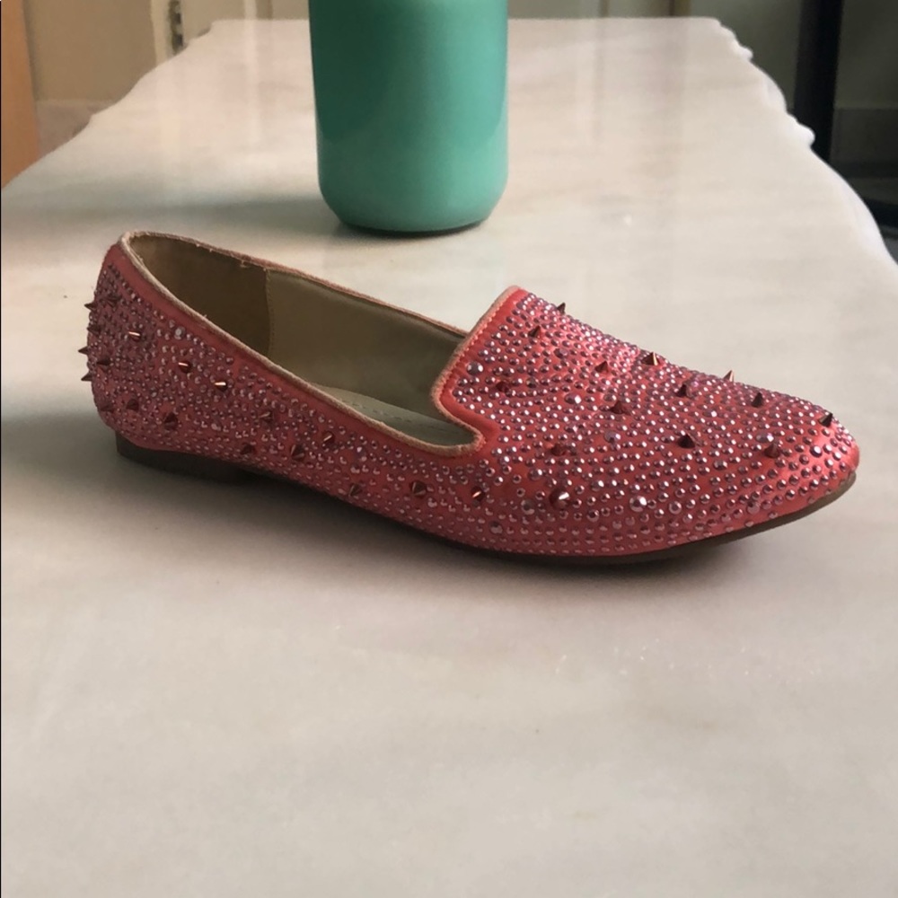 Shoe Dazzle flat slip on shoes
